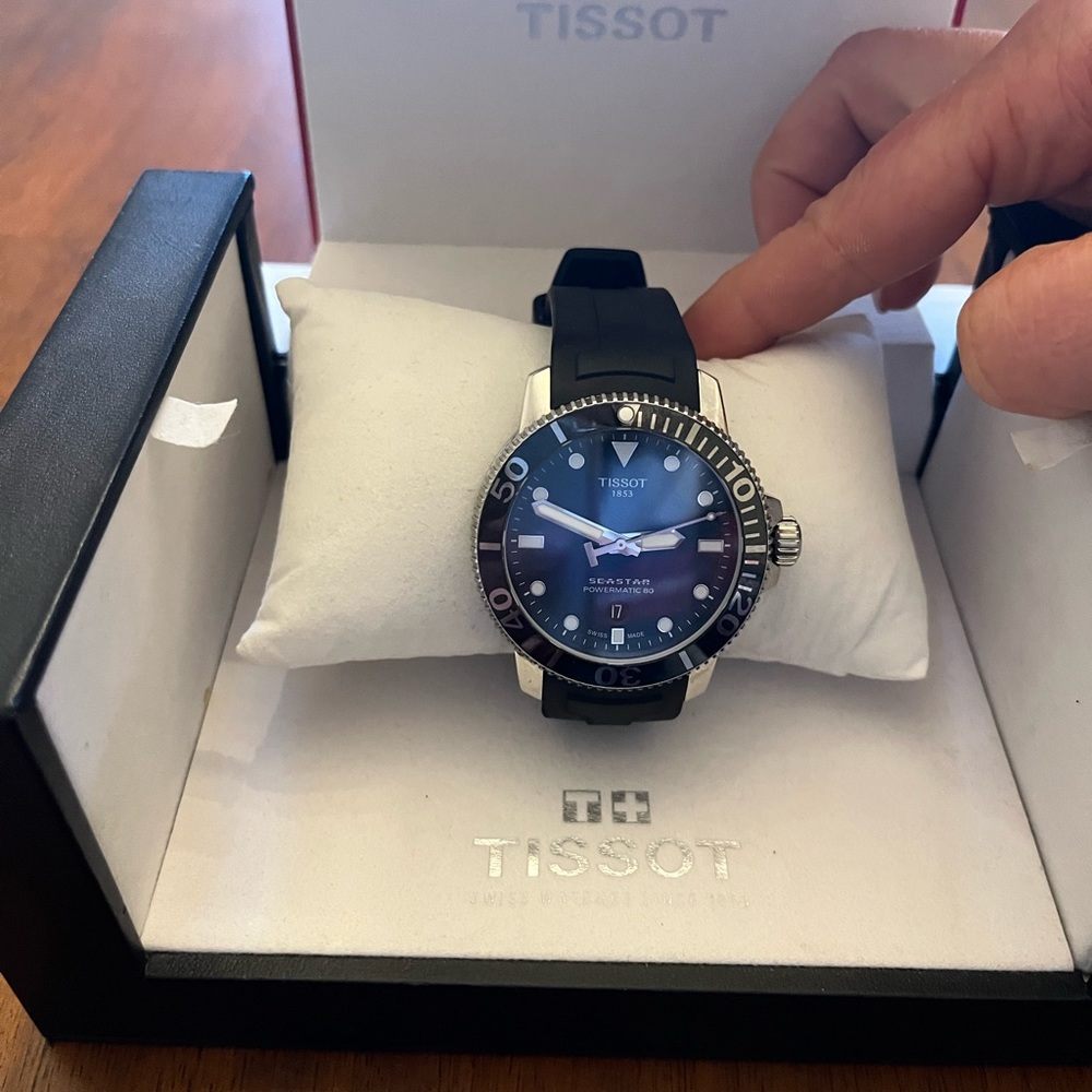 TISSOT SEASTAR 1000 POWERMATIC 80 mens watch